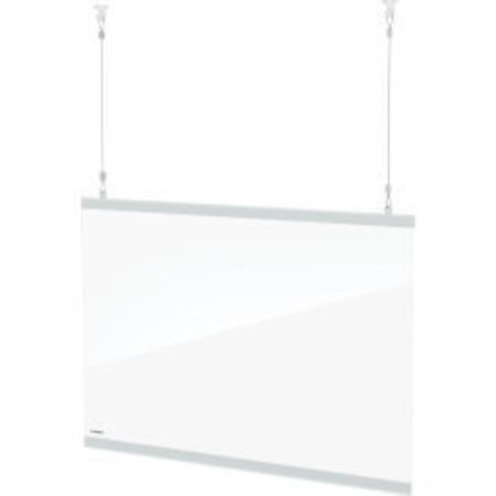 TESTRITE INSTRUMENT CO GEC&#153; Hanging Cashier Shield, 56"W x 22"H, 2/Pack TT-1977